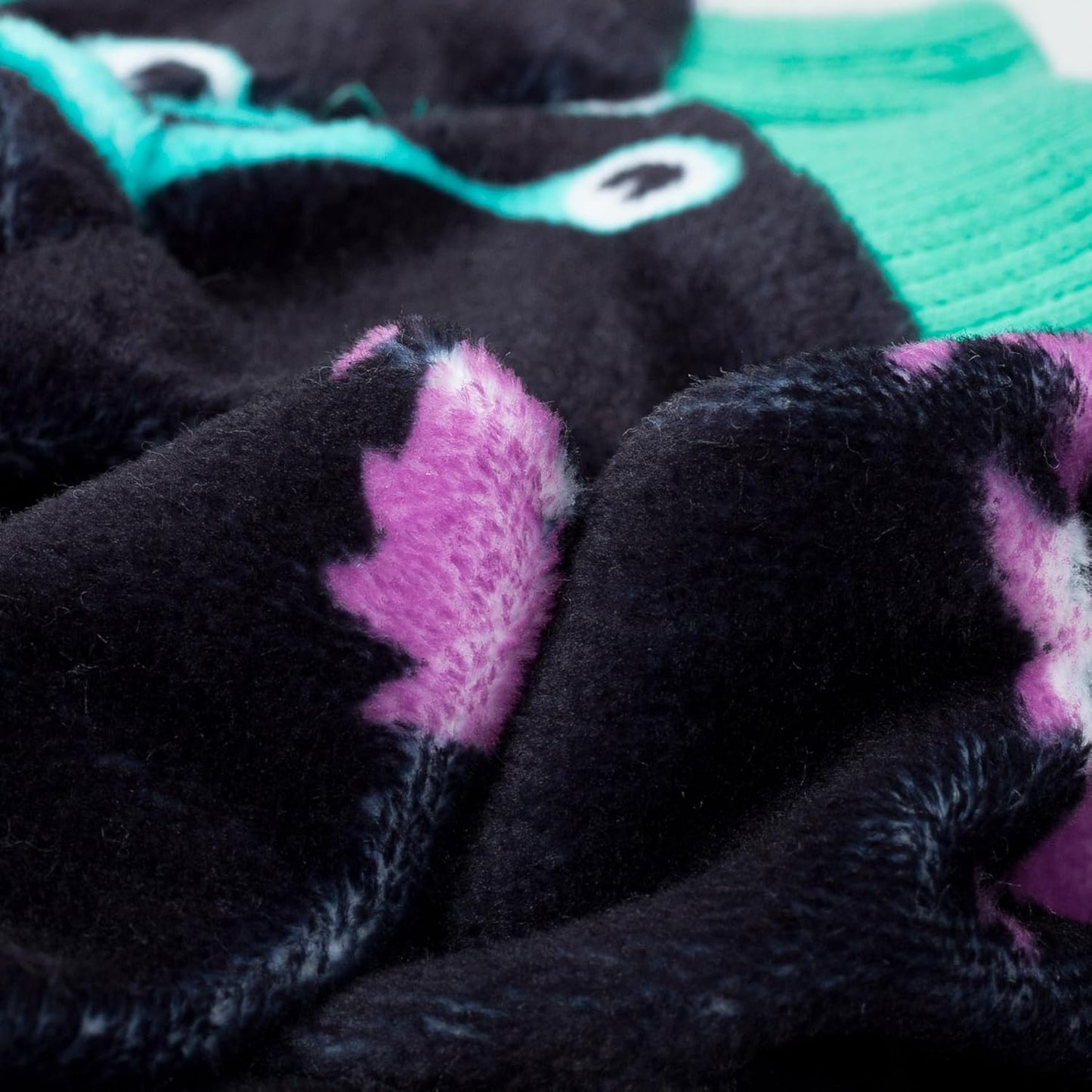 Fitwarm Cute Monster Halloween Dog Pajamas, Funny Costumes for Small Dogs Boy Girl, Festive Pet Clothes, Green, Purple, Black, Medium