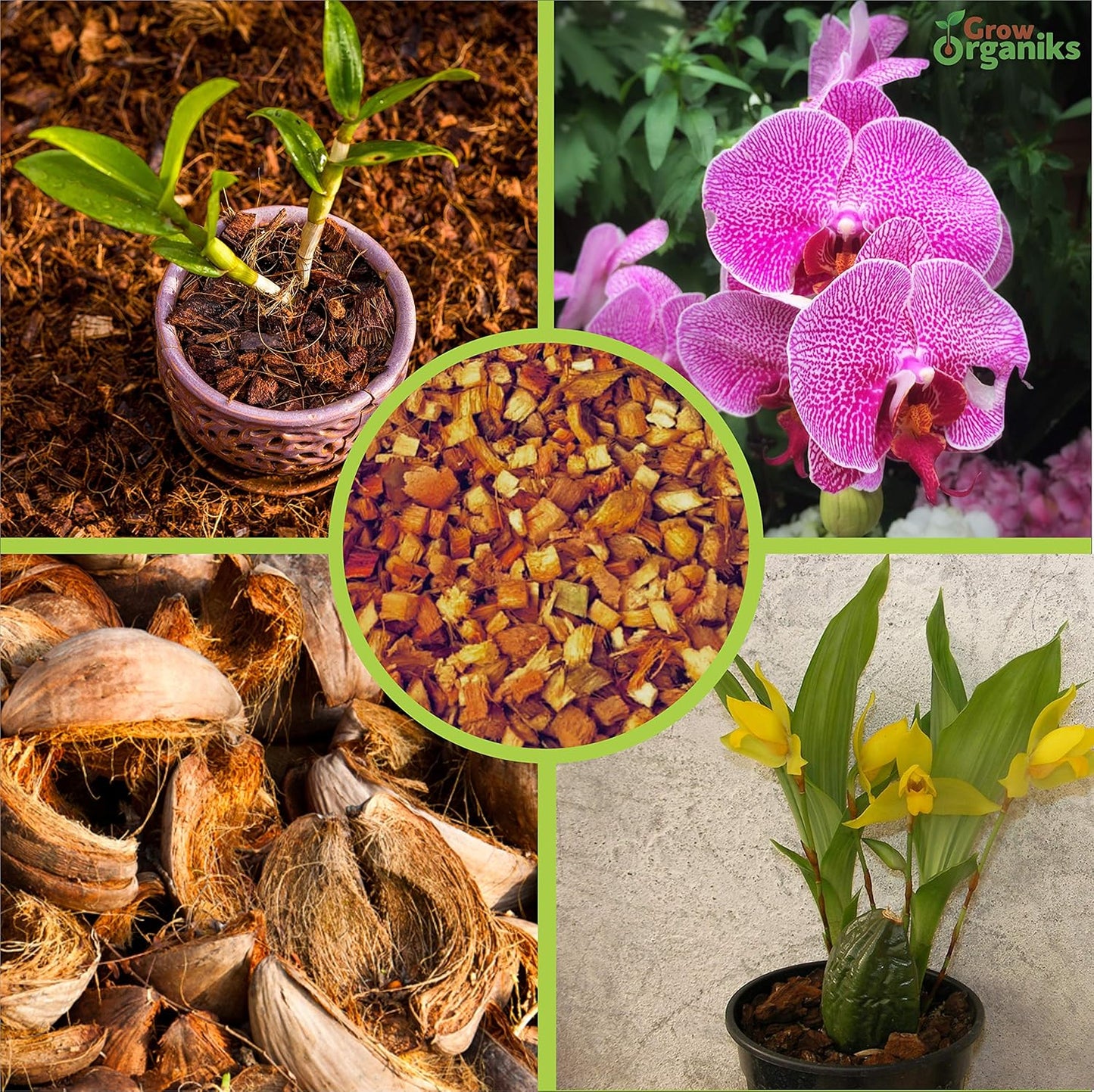 72 Quart Reptile Substrate Coconut Chip Bedding Compressed Organic Coco Husk Block for Snake Habitat, Ball Python Terrarium, Turtle Tanks, Tortoise Enclosure, Potting Soil Mix for Greenhouse