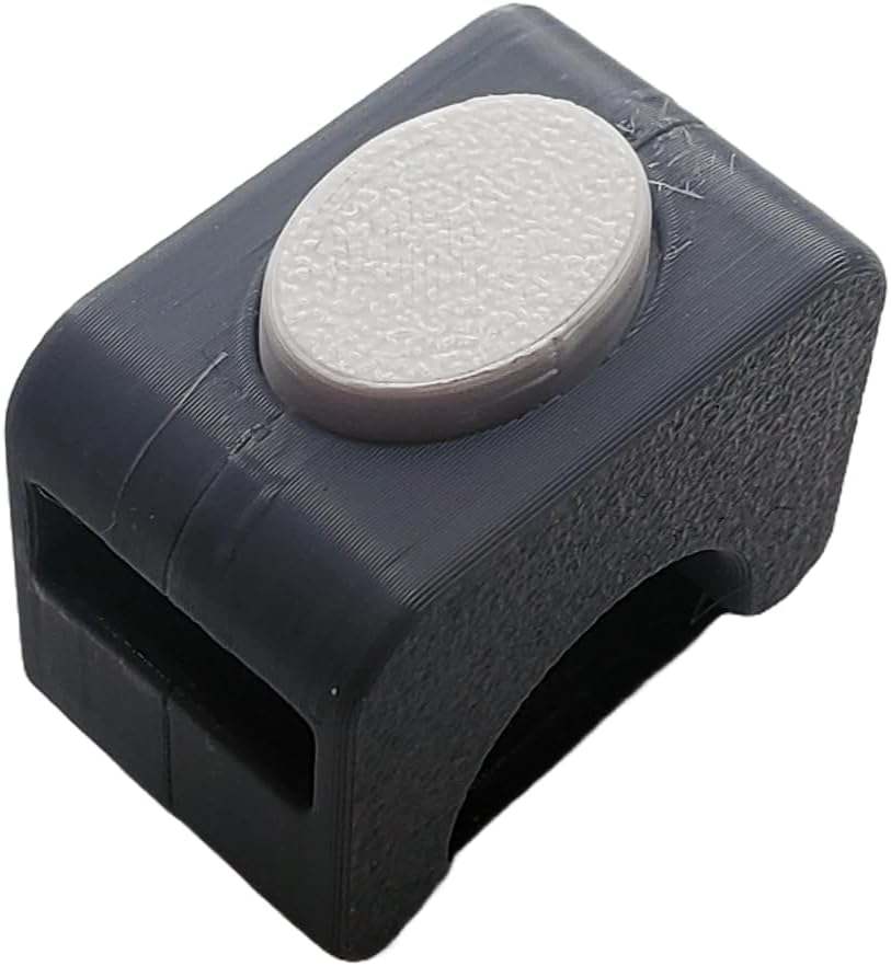 Flex Clicker Hands-Free Training Ring | Finger Clicker for Dog Obedience | Puppy Behavior Trainer | Animal Training Aid for Birds & Horses | Pet Training Tool for Tricks | Easy-to-Use Device | Gray