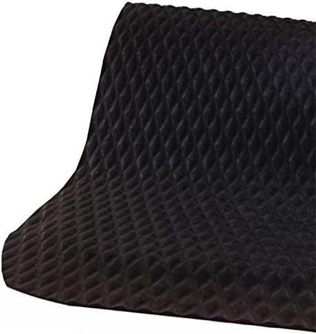 American Floor Mats Hog Heaven 5/8 inch Black & Black Border 5' x 10' Nitrile Backed Anti-Fatigue Comfort Mat