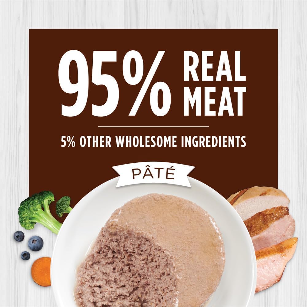 Instinct Original Pate Wet Cat Food, Grain Free Recipe - Variety Pack, 5.5 oz. Cans (Pack of 12)