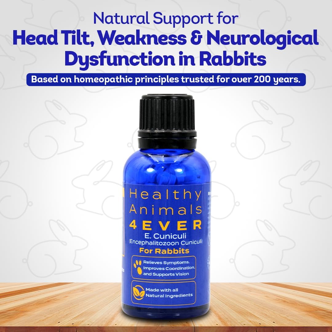 HA4E - Rabbit E. Cuniculi Infection Treatment - Natural, Homeopathic Support for Prevention & Immunity Boost - 300 Tablets