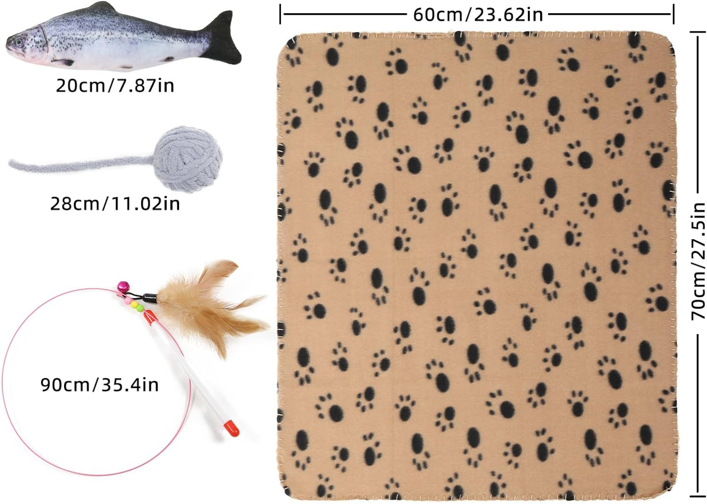 Cat Tunnel, Indoor Cat Toy, Roller Track Cat Toy, Collapsible S-Shaped Play Tube, 10.5 Inch Diameter Maze Cat House for Cats, Puppies, Rabbits, Ferrets, Cat Toy Gift Set, Grey