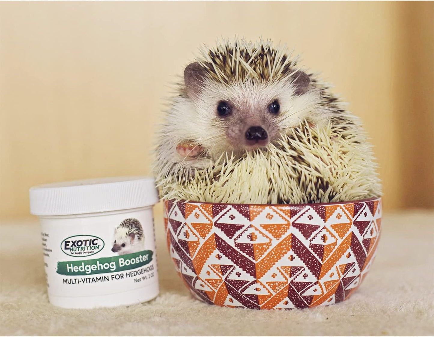 Hedgehog Booster - Complete Multivitamin - Powdered Vitamin & Mineral Supplement for Pet Hedgehogs (2 oz.)