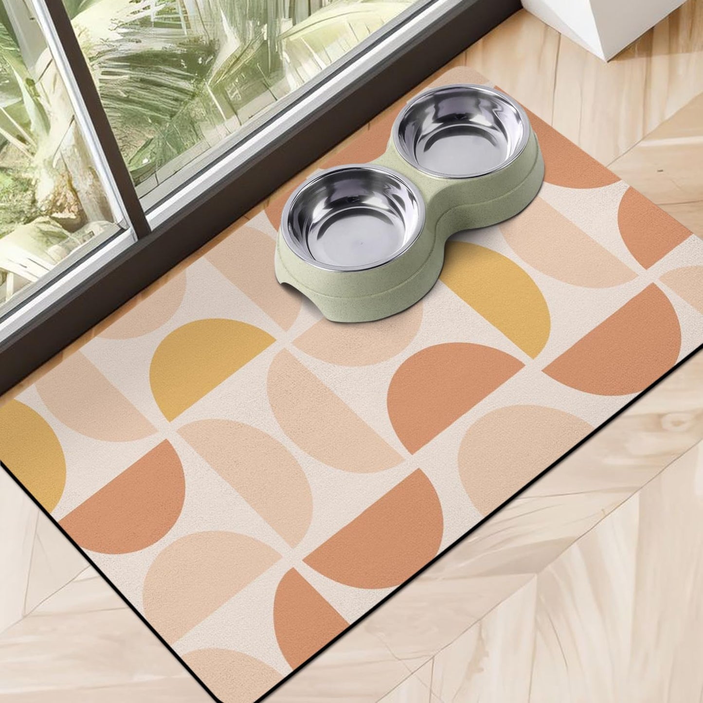 Dog Food Mats for Floors, Absorbent Dog Bowl Mat for Food and Water Dispenser Mat, Quick Dry Cat Food Mat Pet Supplies