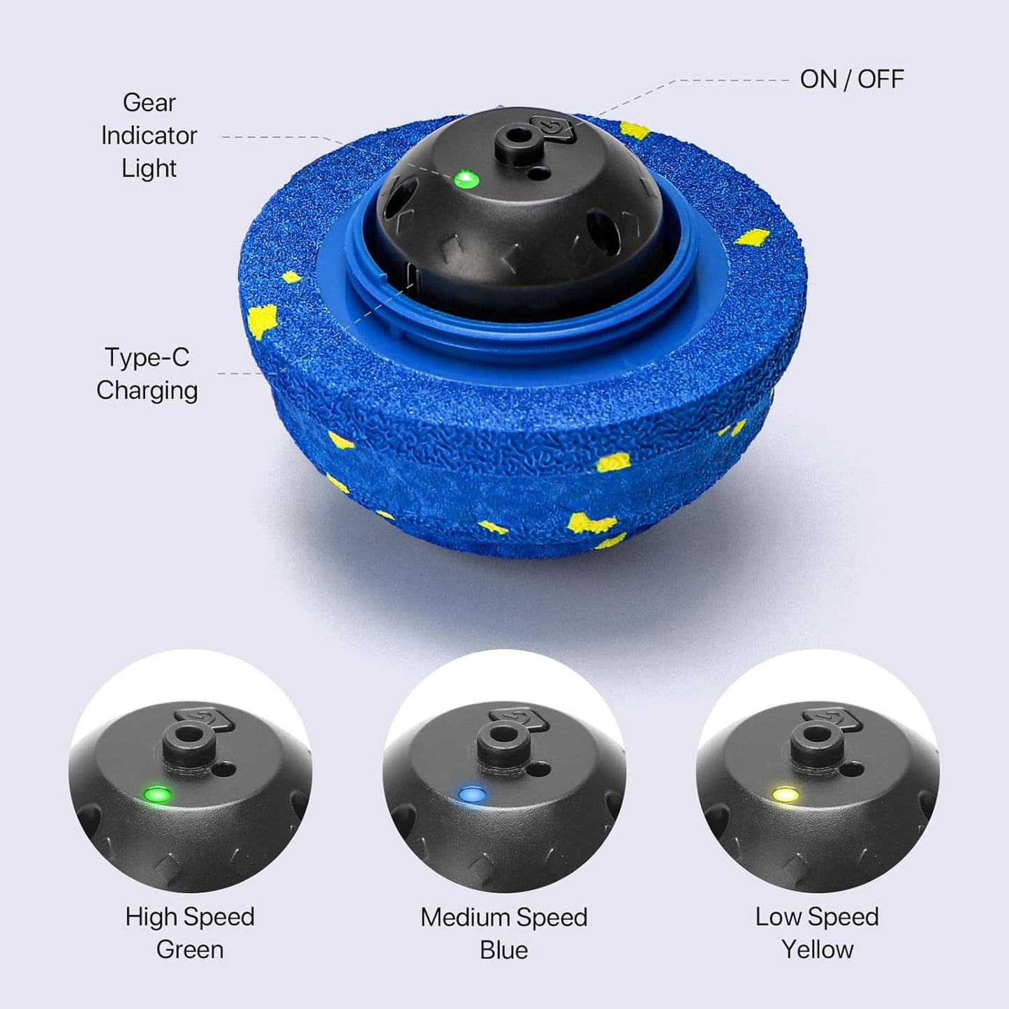 Interactive Dog Toys Balls Moving - Smart Automatic Bouncing Interactive Dog Ball, Durable Pet-Safe E-TPU Material, IPX7 Waterproof, Anti Boredom Dog Toys to Keep Them Busy for Large and Small Dogs