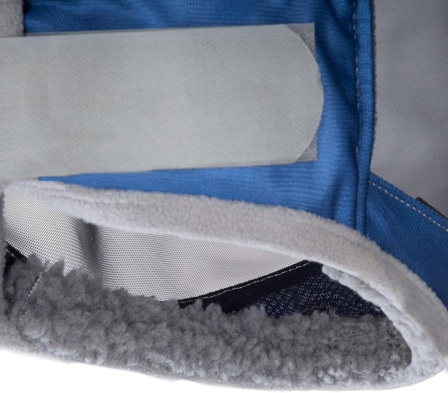 Harrison Howard CareMaster Pro Luminous Horse Fly Mask Large Eye Space Standard with Ears UV Protection for Horse Royal Blue S Pony