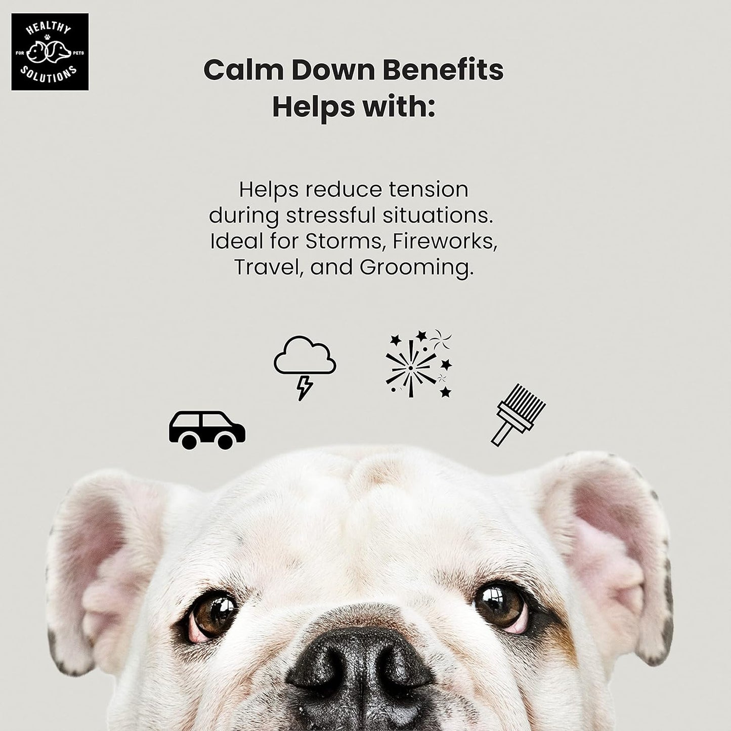 Calming Chews for Dogs - Dog Calming Treats for Anxiety & Stress Relief with Melatonin and Ginger - Aid with Storms, Grooming, Fireworks, Separation, Travel, Motion Sickness, & Sleep - 120 Chews