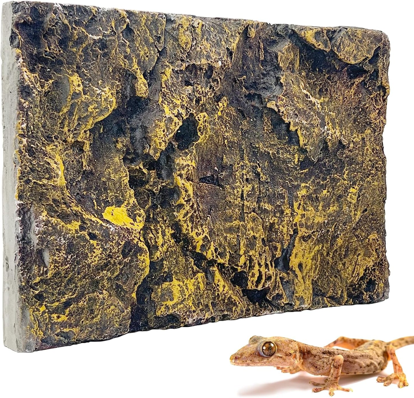 Hamiledyi Rock Terrarium Background Reptile Tank Backgrounds Snake Habitat Decoration Leopard Gecko 3D Wall Backdrop Aquarium DéCor Backgrounds for Lizards Bearded Dragons Tortoises Tree Frogs