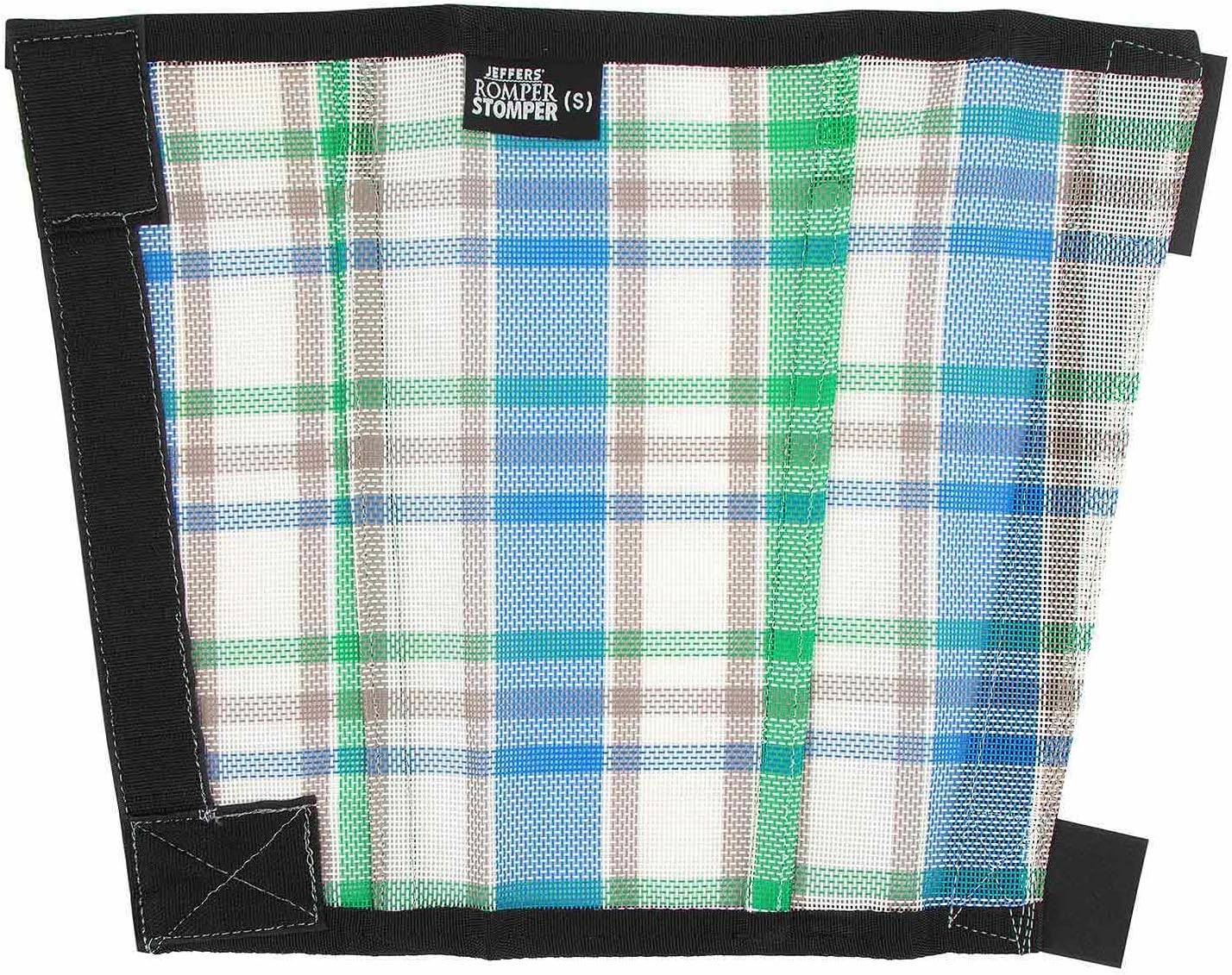 Jeffers Romper Stomper Fly Boots for Horses - Grey, Large – Breathable Mesh Leg Wraps for Insect Protection, Stable Accessories for Summer Turnout, Ride Gear, Horse Hoof & Leg Care - 4 Pack