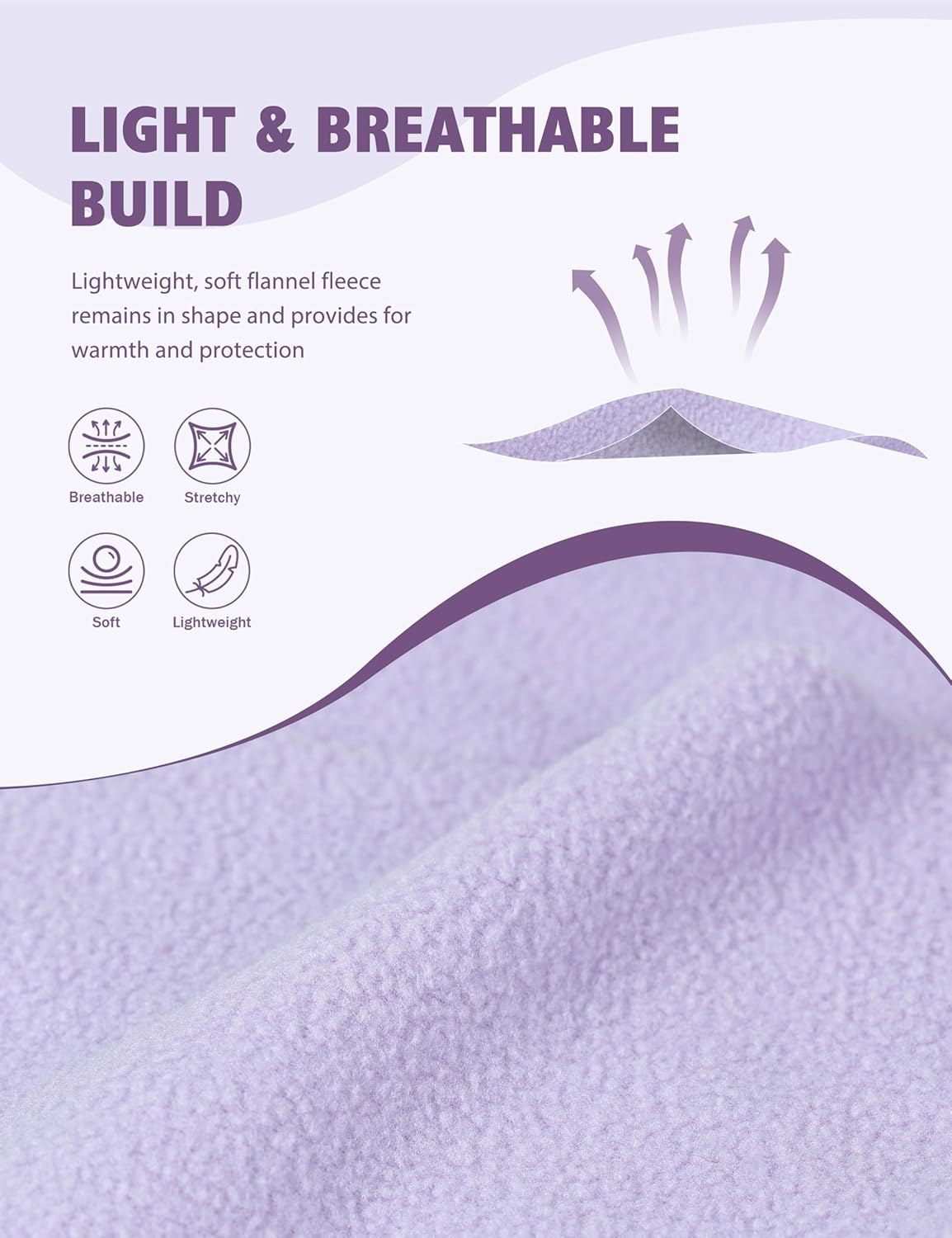 Harrison Howard Horse Polo Wraps Upgrade with Bling Leg Wraps for Horses 4-Pack Fleece Leg Wraps Stable Supplies Lavender M