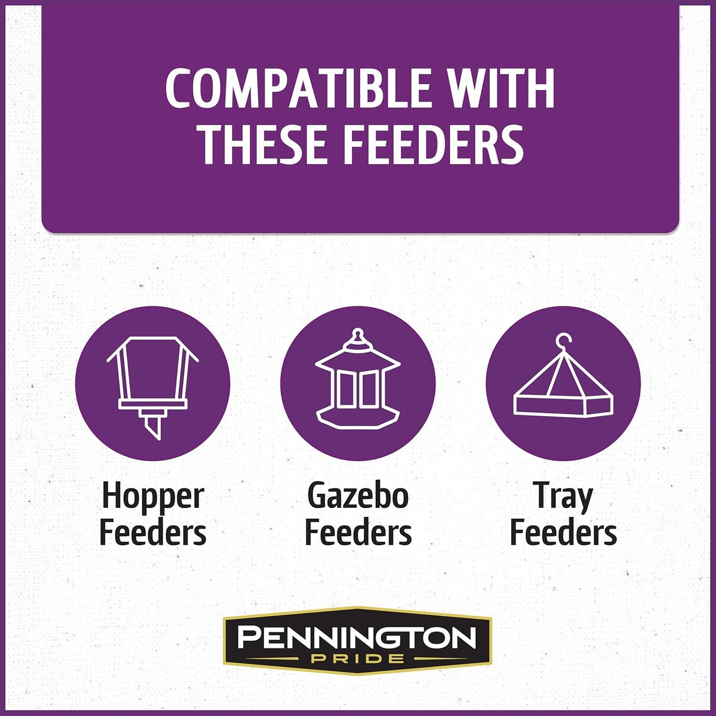 Pennington Pride Songbird Nut & Fruit Blend, Wild Bird Seed for Outside Feeders, Advanced Nutrition Formula for Bird Health, 10-lb. Bag