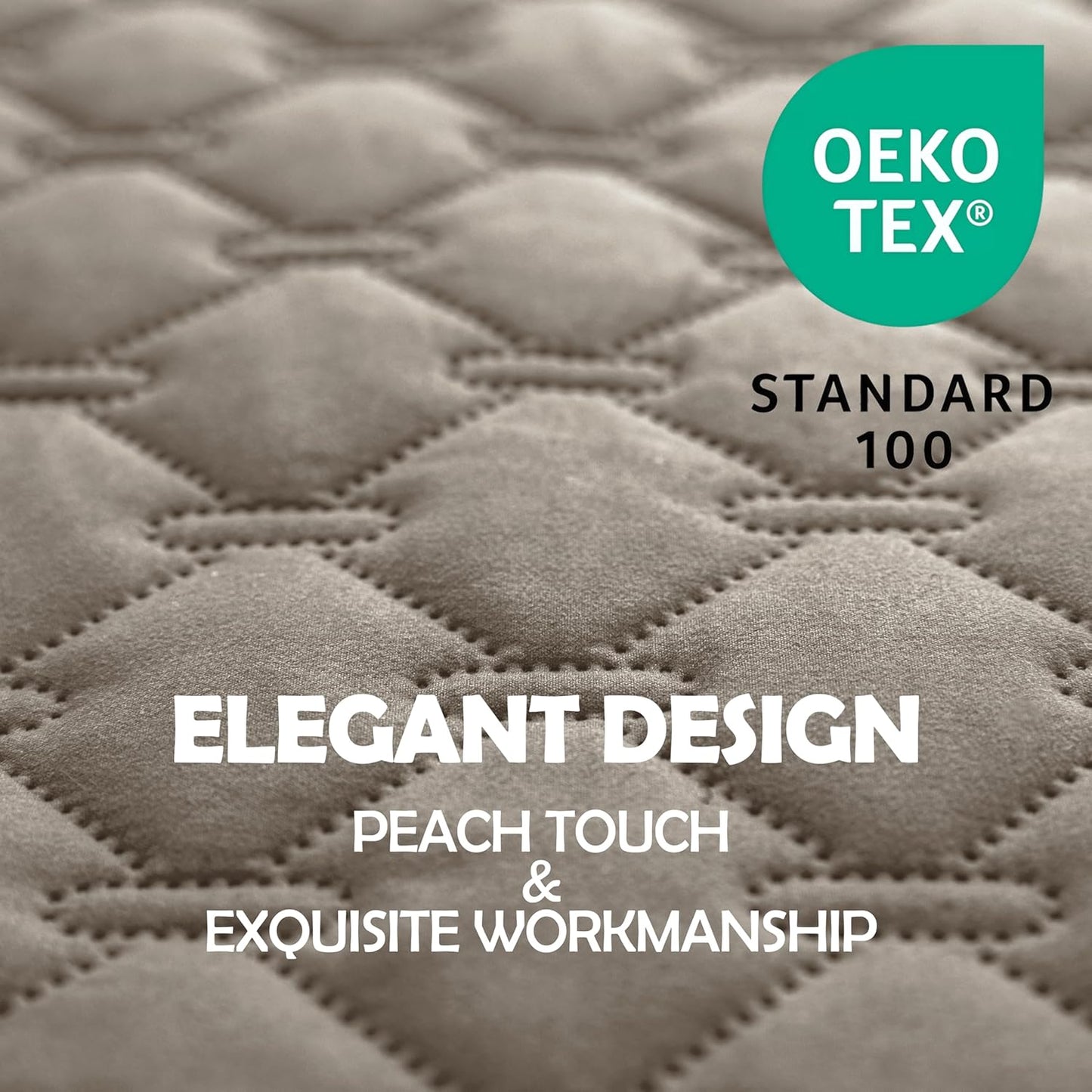 gogobunny 100% Double Sided Waterproof Dog Blanket Soft Pet Bed Cover Reversible Protect Furniture Couch Sofa Car for Puppy Large Dog Cat (Dark Stone/Light Stone, 32x53 Inch (Pack of 1))