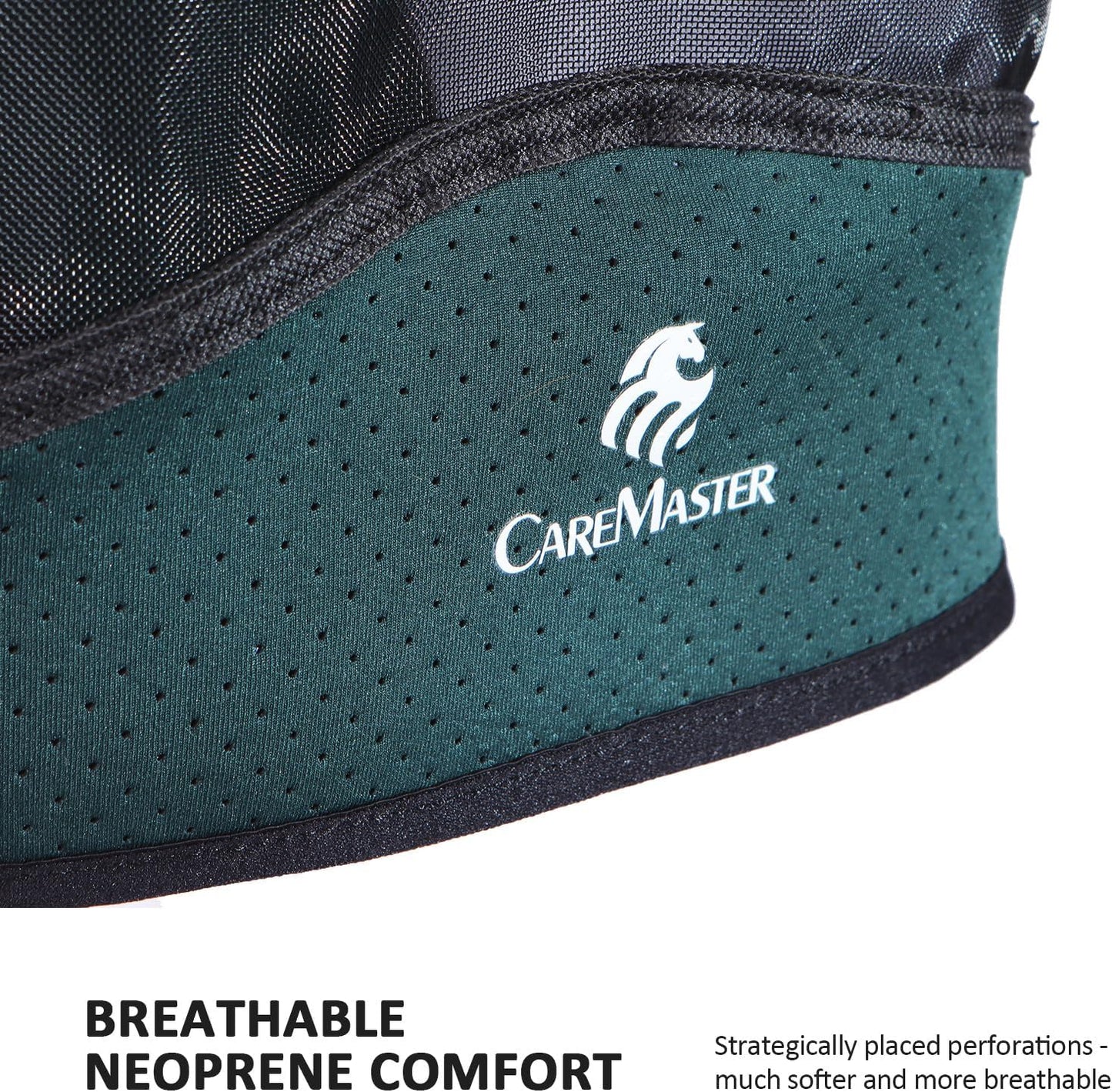 Horse Fly Mask Large Space Breathable UV Protection Equine Mask with Reflective Features on Ears Hunter Green M