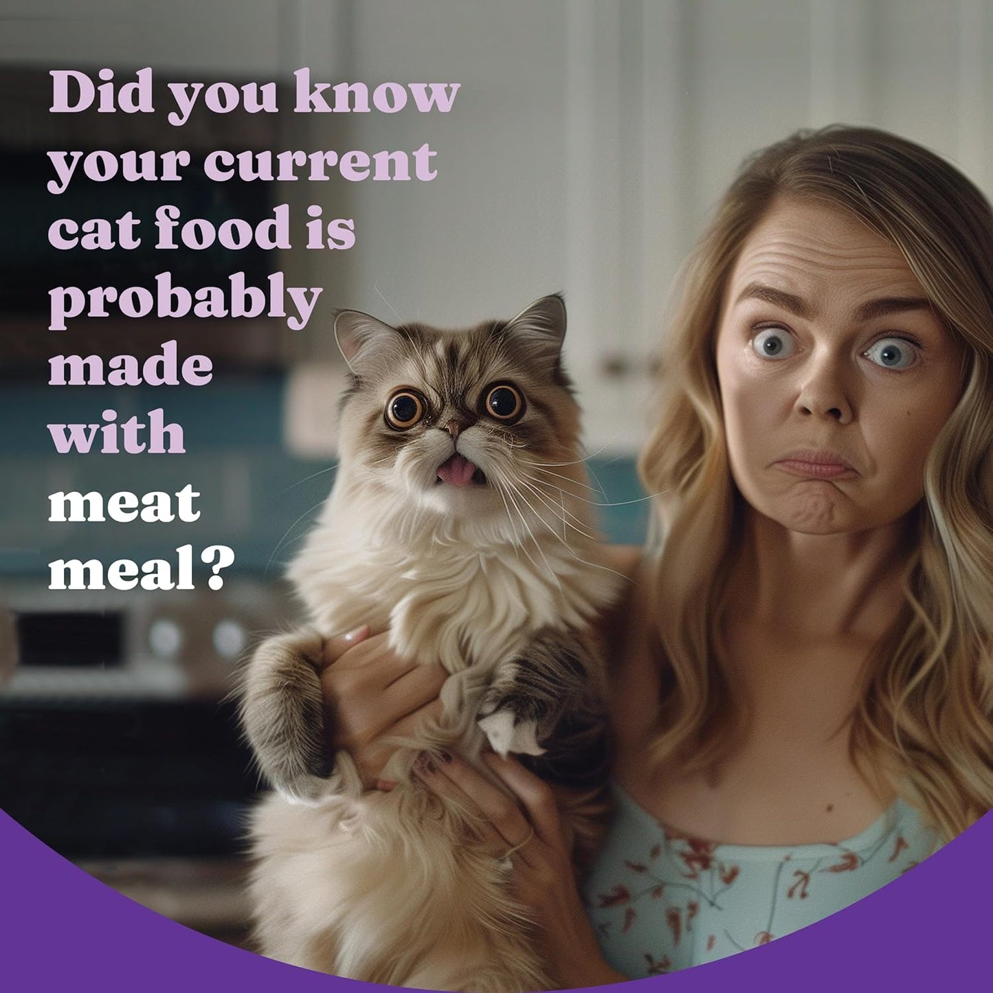 Halo Holistic Kitten Food, Wild Caught Salmon & Whitefish Recipe, Grain Free Dry Cat Food, Complete Digestive Health, 6 lb Bag