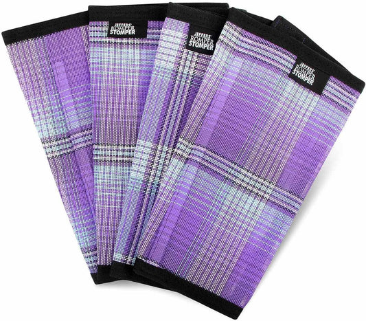 Jeffers Romper Stomper Fly Boots for Horses - Grey, Large – Breathable Mesh Leg Wraps for Insect Protection, Stable Accessories for Summer Turnout, Ride Gear, Horse Hoof & Leg Care - 4 Pack