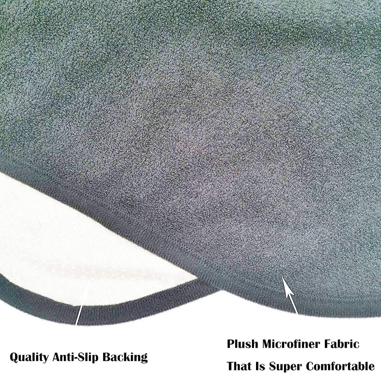 Car Seat Cover Protector Front Seats,for Gym Workout,Running,Swimming,Beach and Hiking,Waterproof Sweat Towel Bucket Seat Covers for Cars SUV Trucks (Grey, 2Pcs)